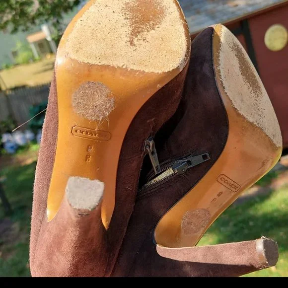 Coach Suede Boots - Picture 7 of 10